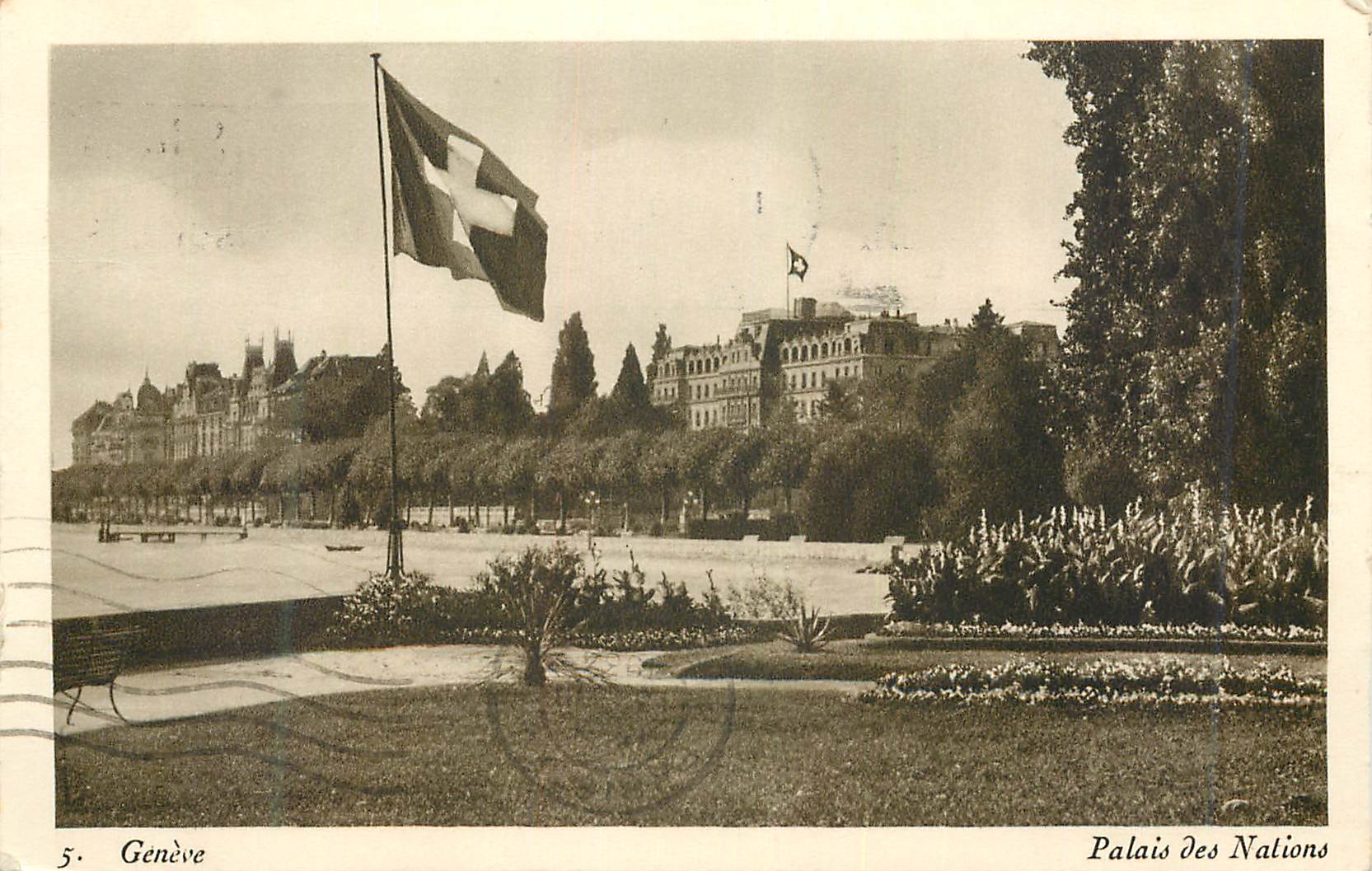 CPA Geneve Palais des Nations 