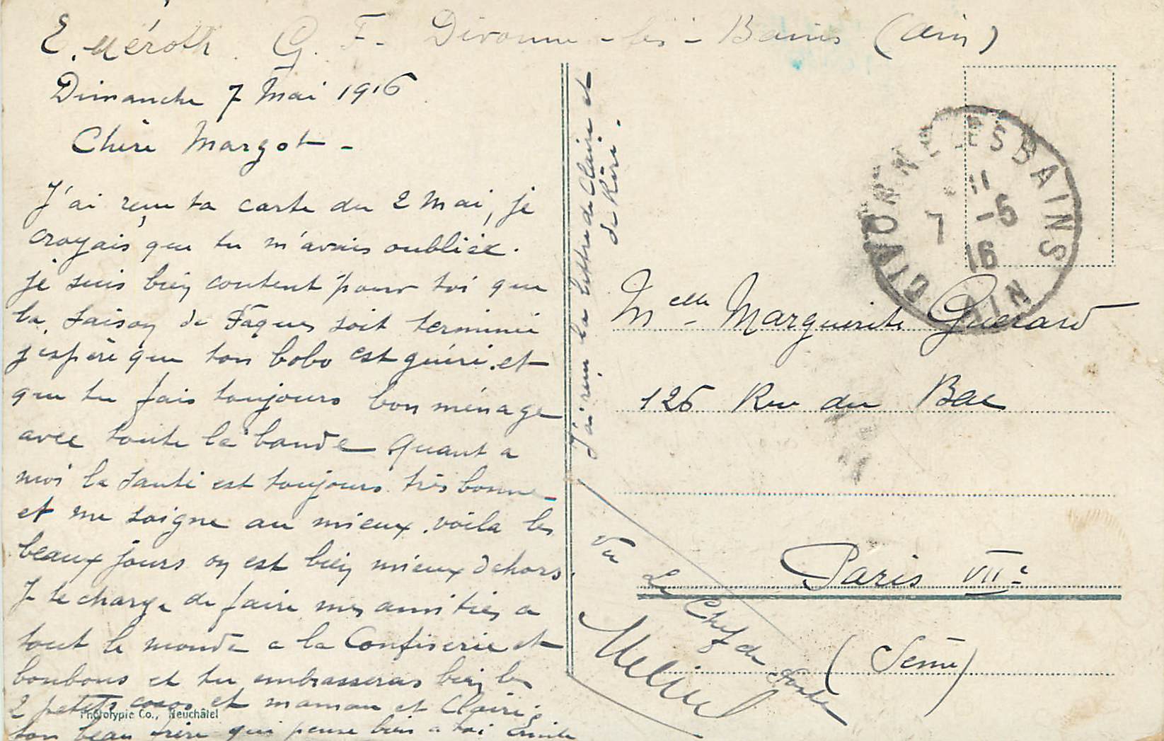 CPA Geneve Place Neuve et Theatre  — Verso