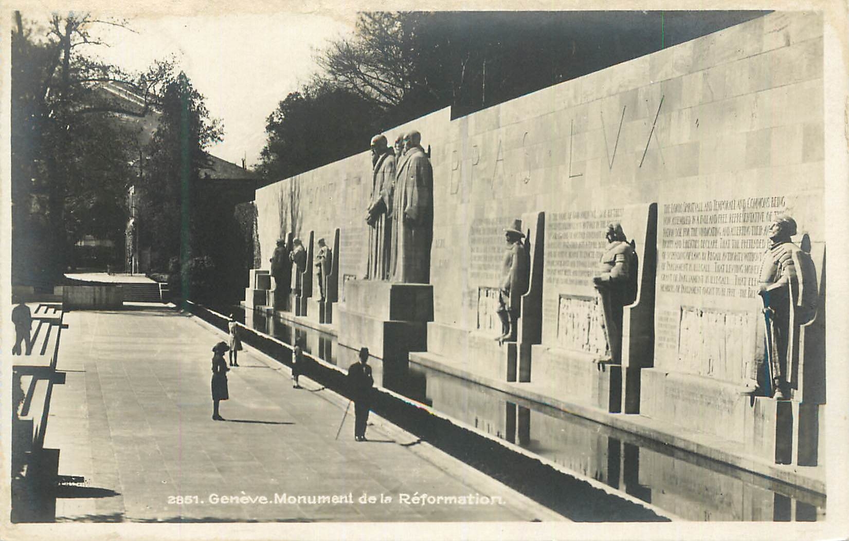 CPA Geneve Monument de la Reformation 