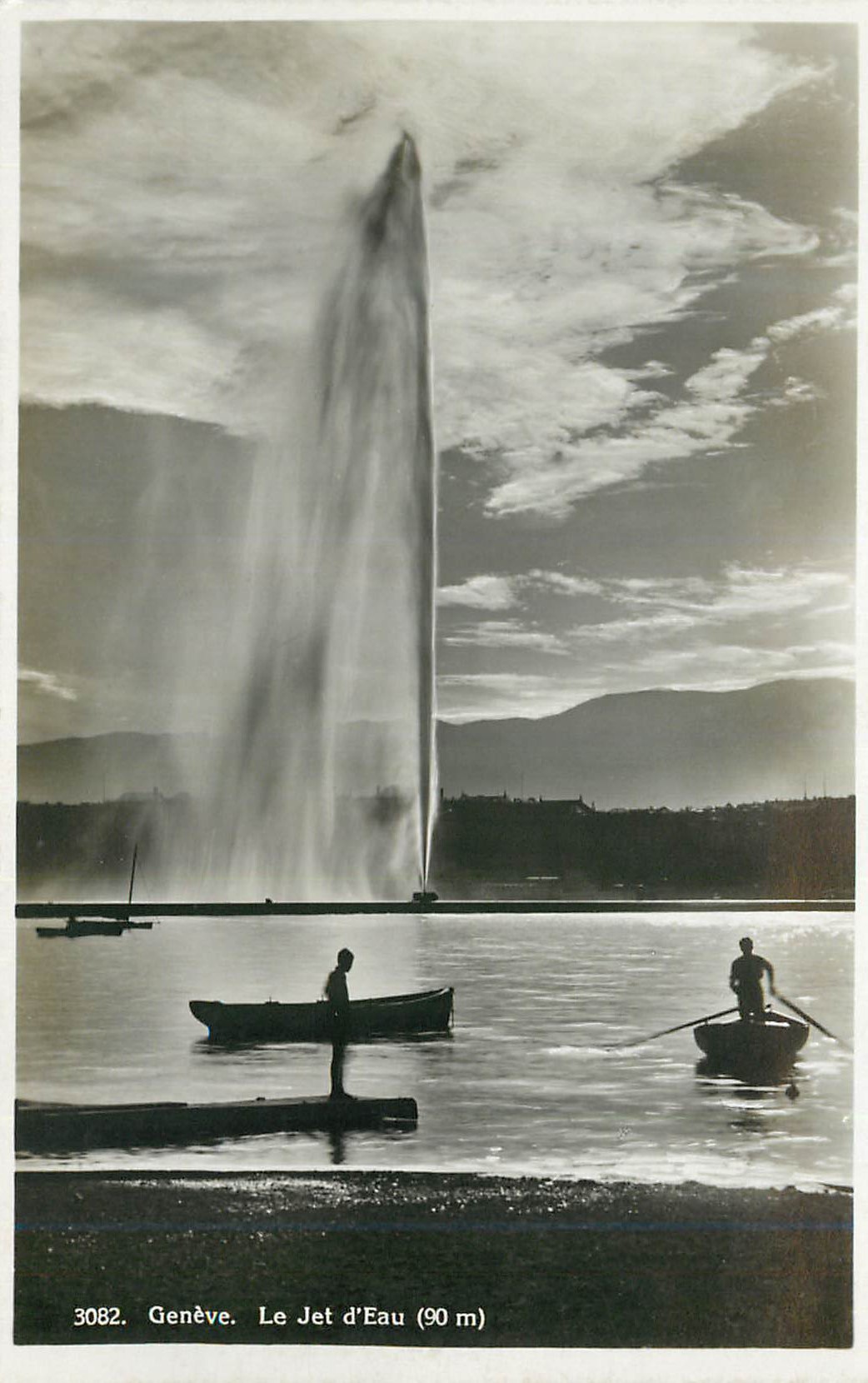 CPA Geneve Le jet d eau 