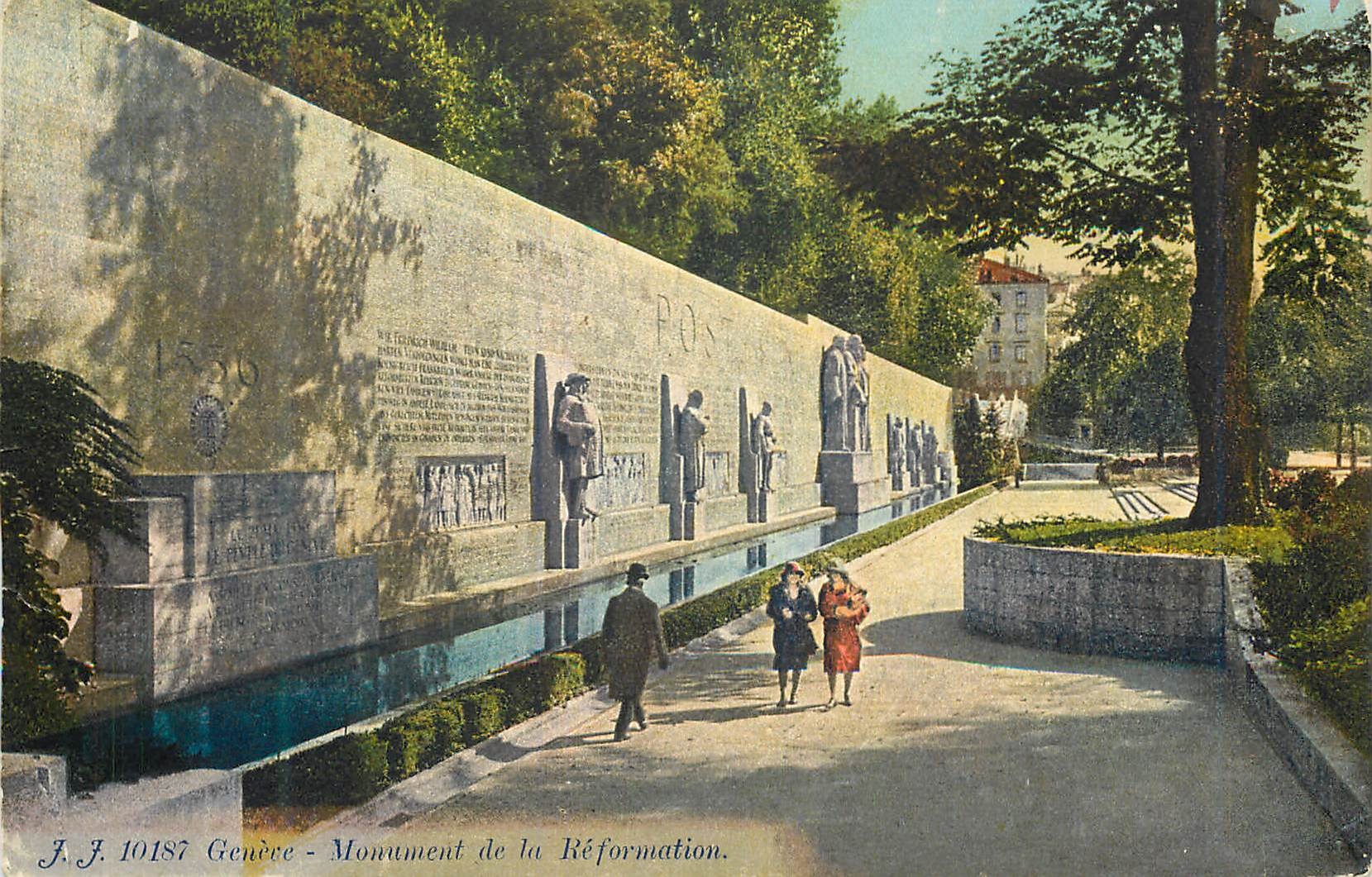 CPA Geneve Monument de la Reformation 