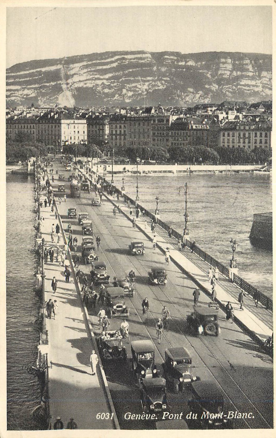 CPA Geneve Pont du Mont Blanc 