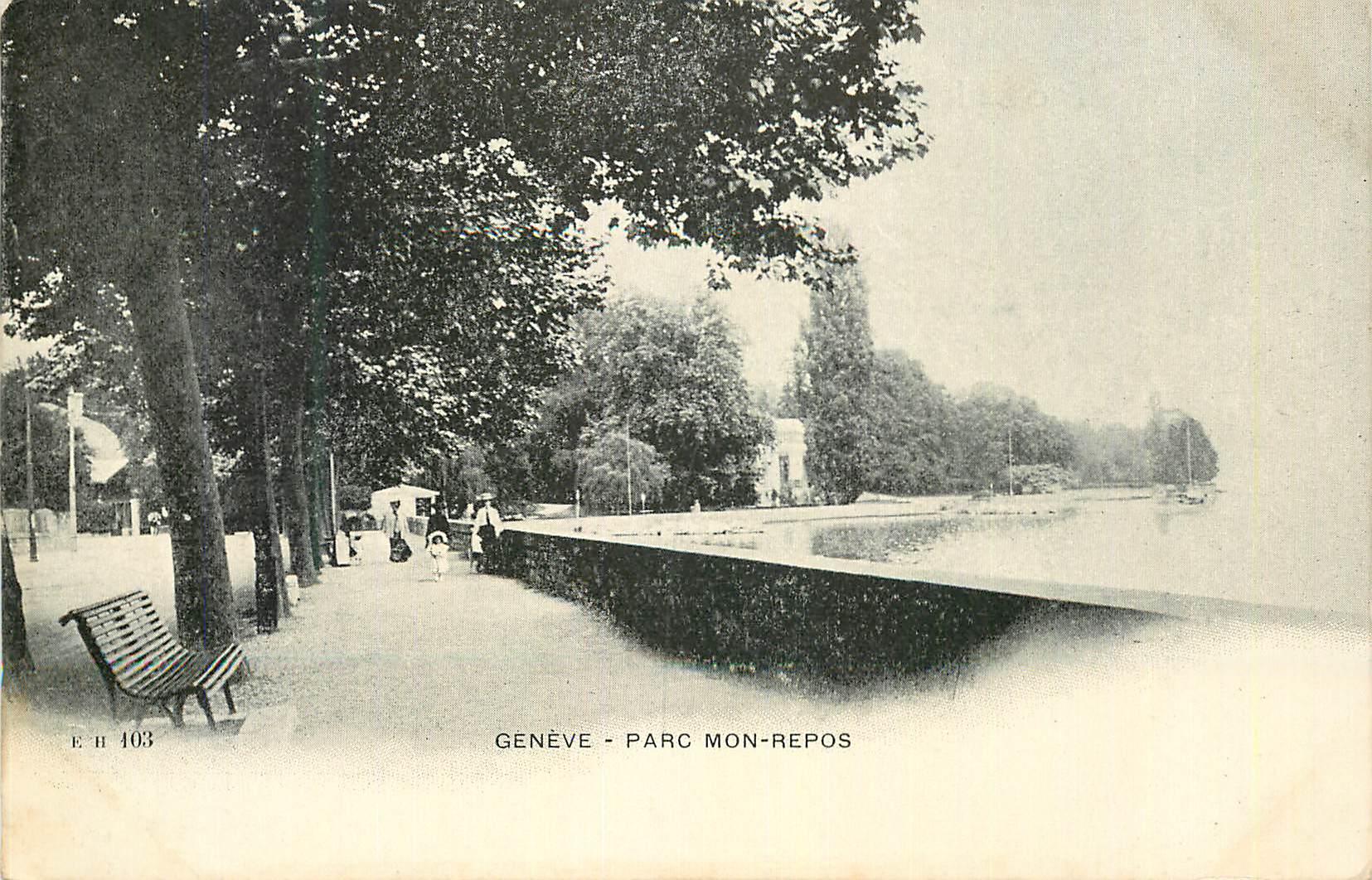 CPA Geneve Parc Mon Repos 