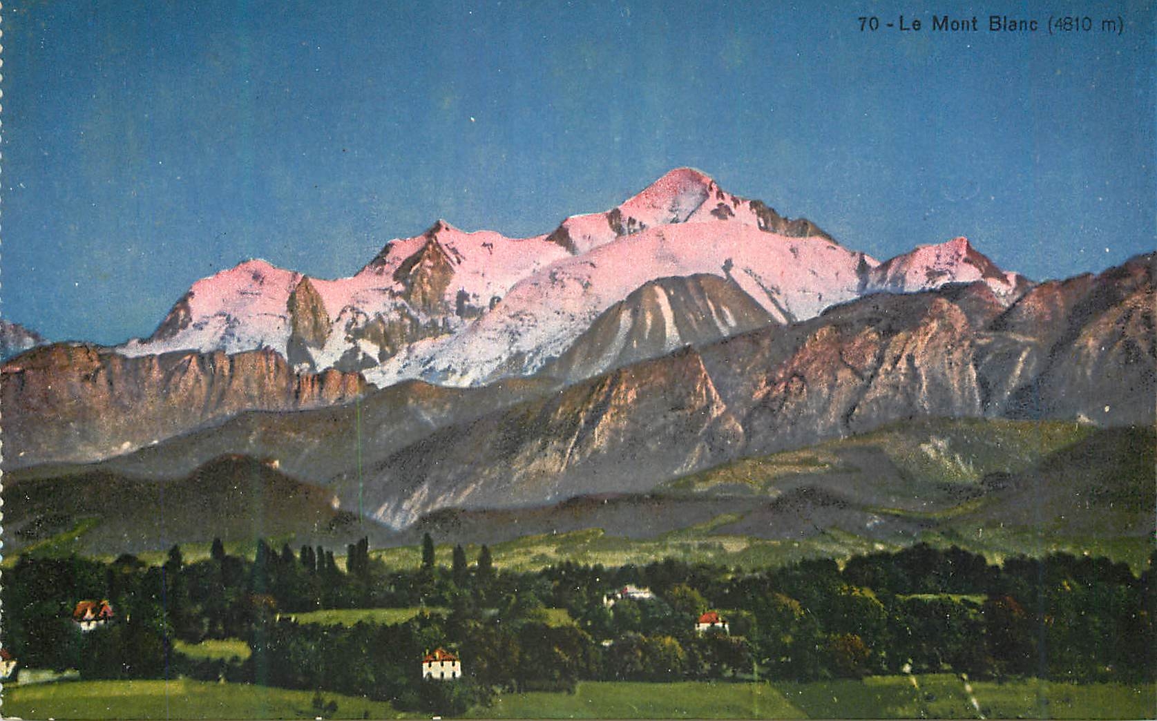 CPA Le Mont Blanc 