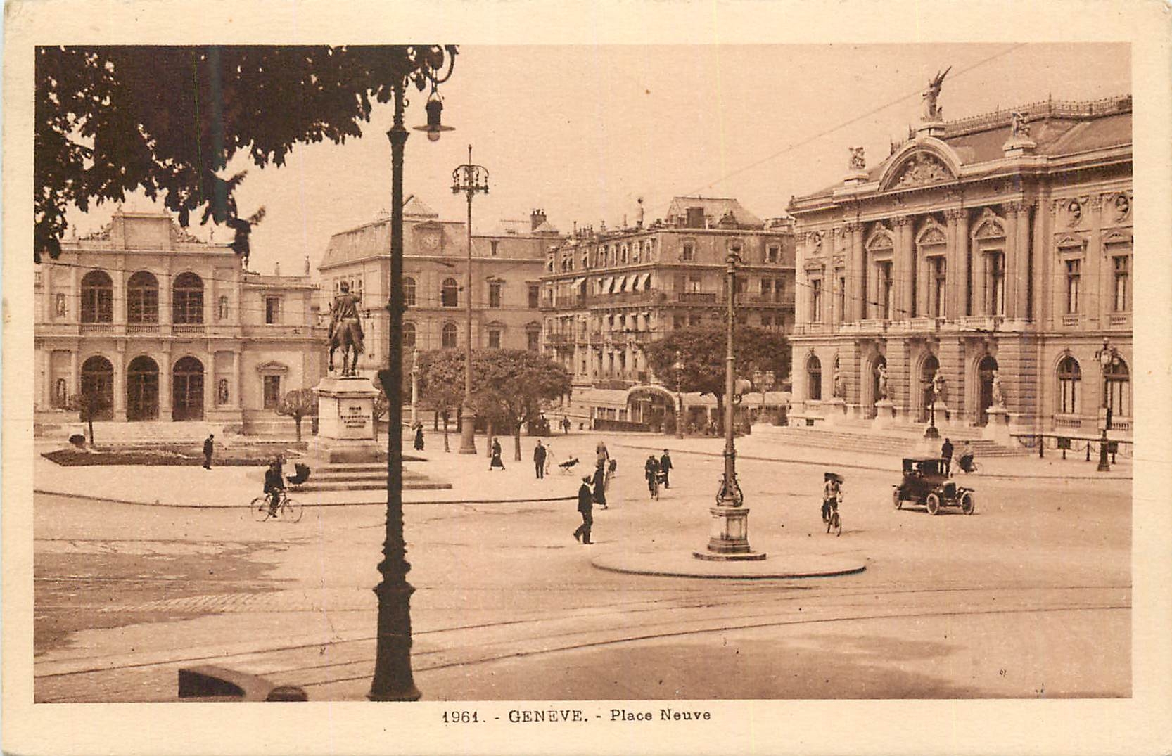CPA Geneve Place Neuve 