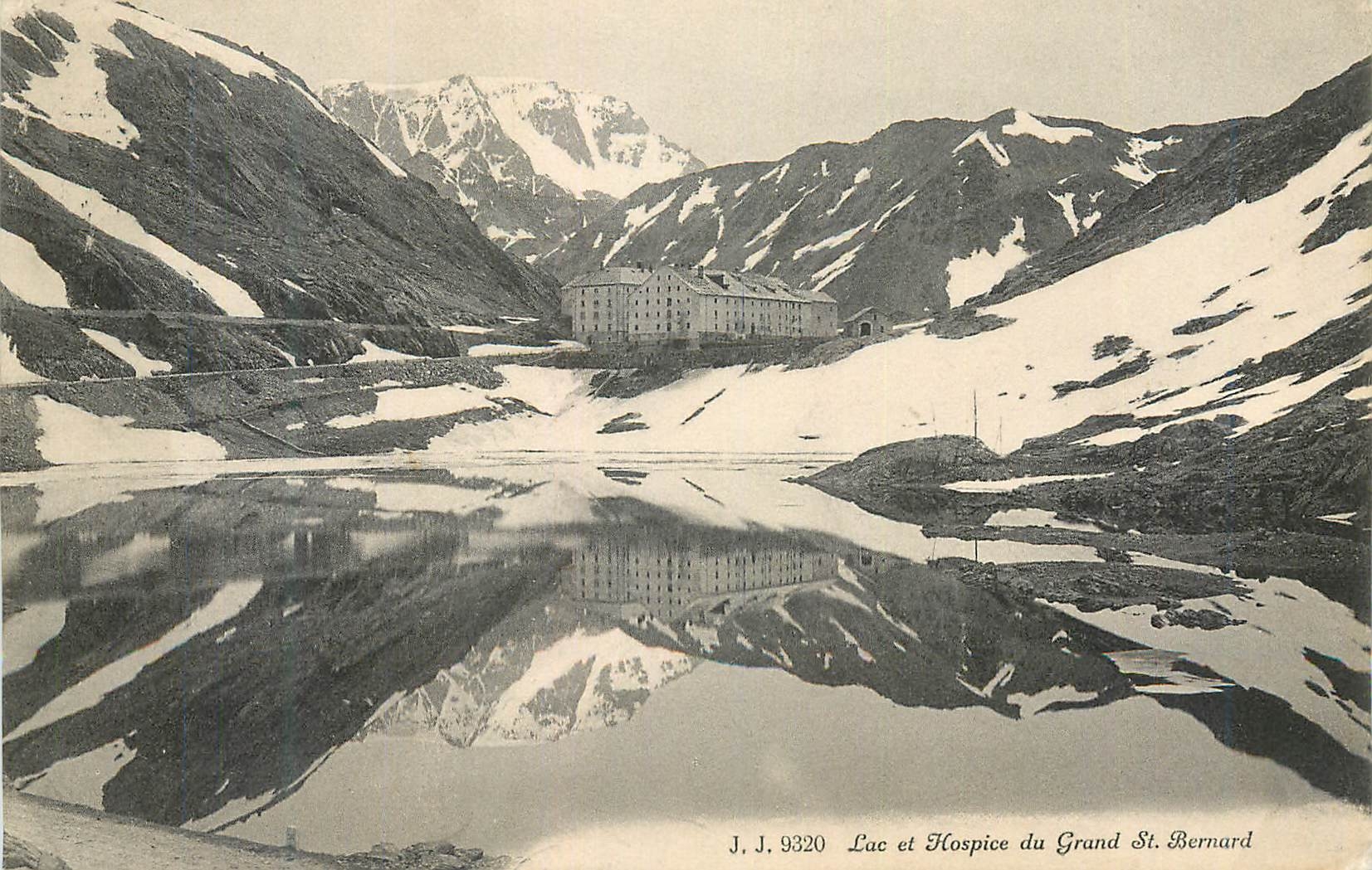 CPA Lac et Hospice du Grand St Bernard 