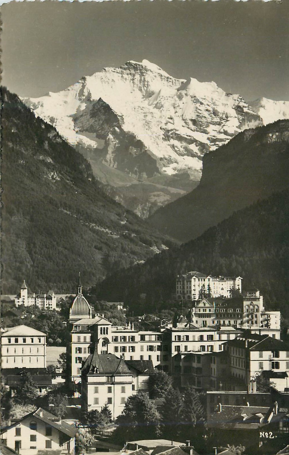 CPA Interlaken und die Jungfrau 