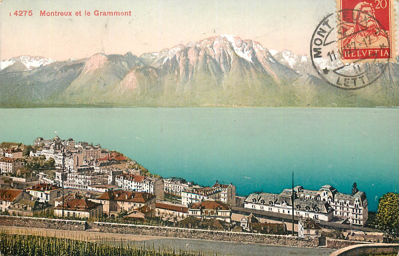 CPA Montreux et le Grammont 