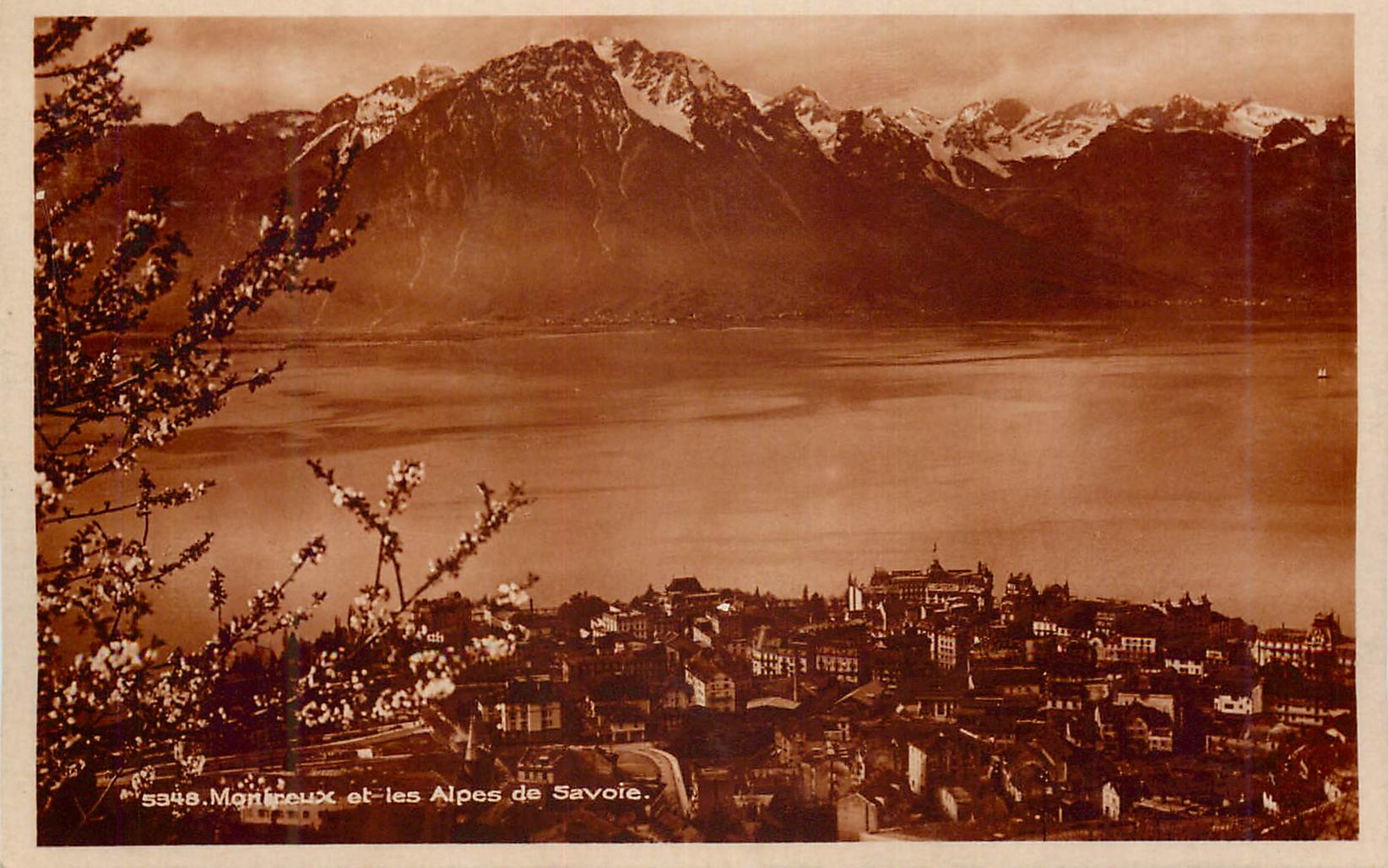 CPA Montreux et les Alpes de Savoie 
