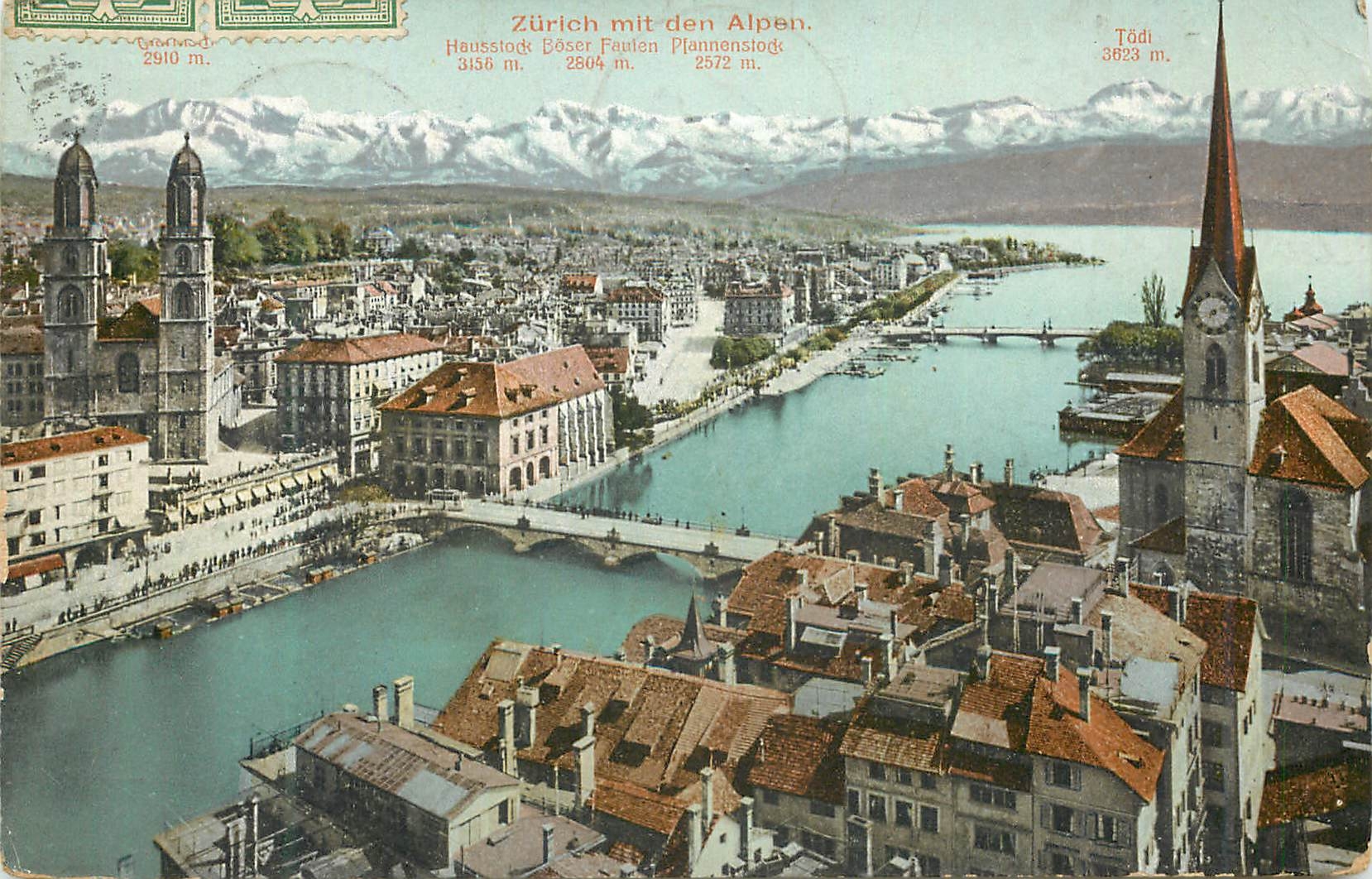 CPA Zurich mit den Alpen 
