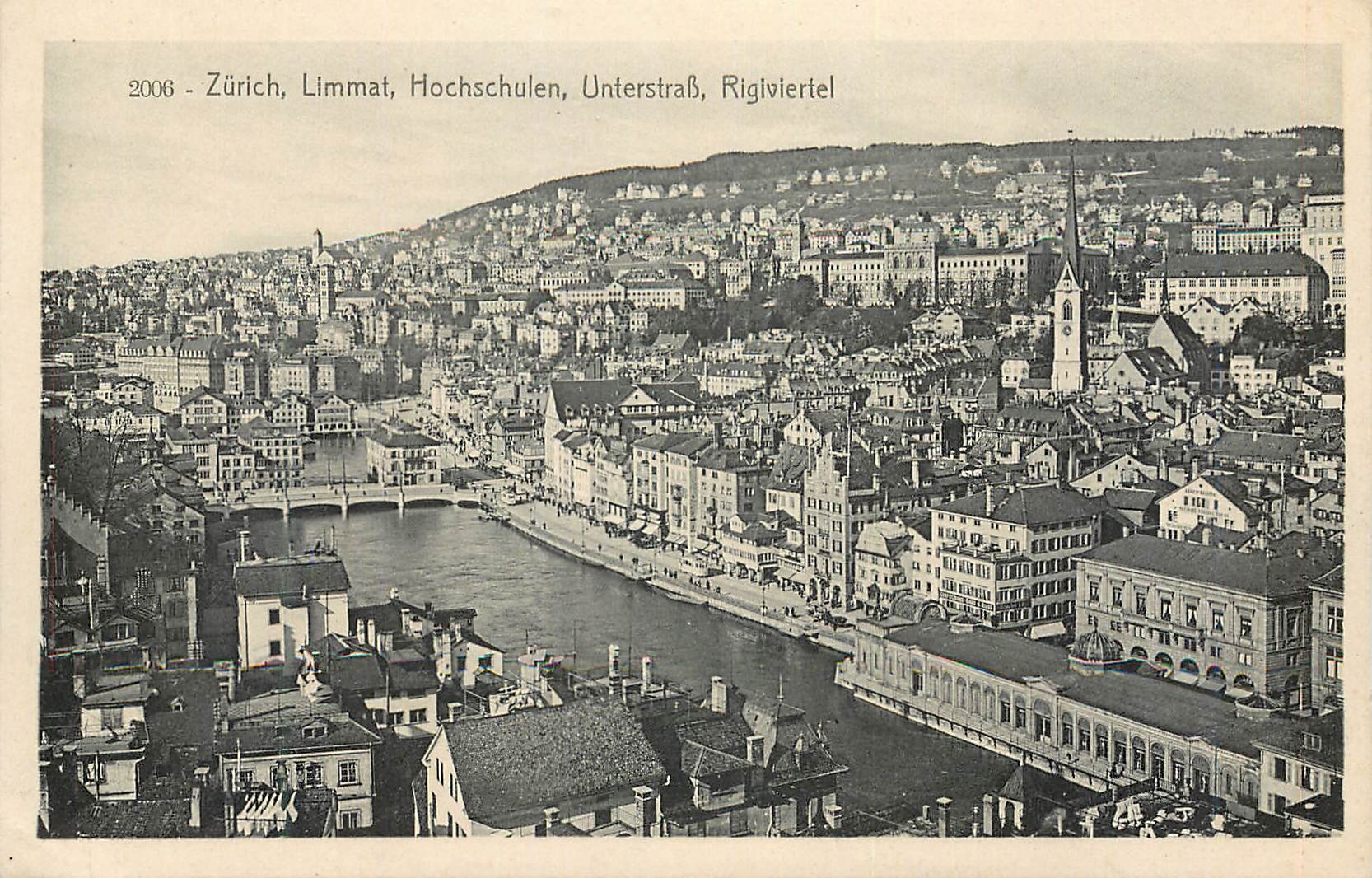 CPA Zurich Limmat Hochschulen Unterstrass Rigiviertel 