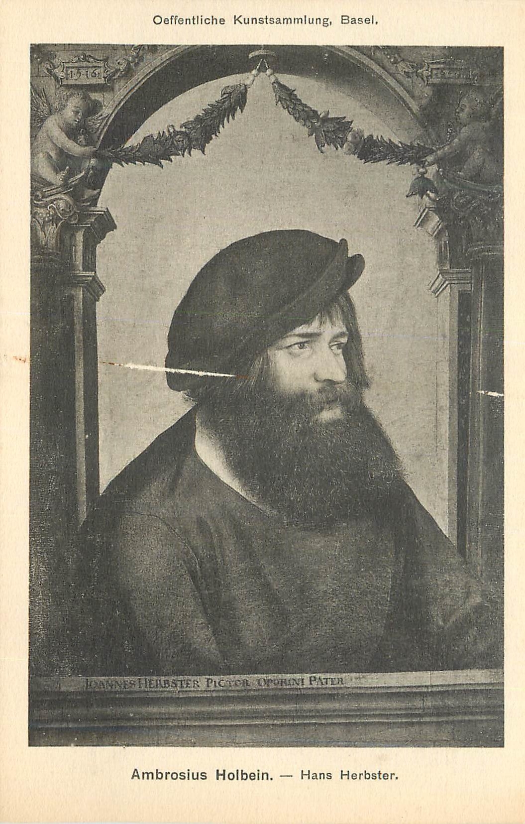 CPA Oeffentliche Kunstsammlung Basel Ambrosius Holbein Hans Herbster 