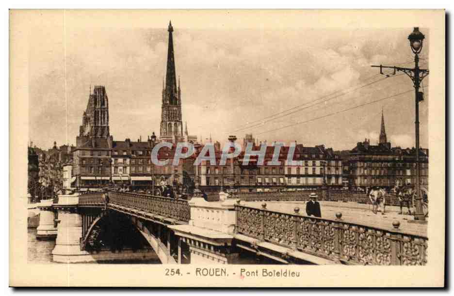 Rouen CPA Pont Boieldieu