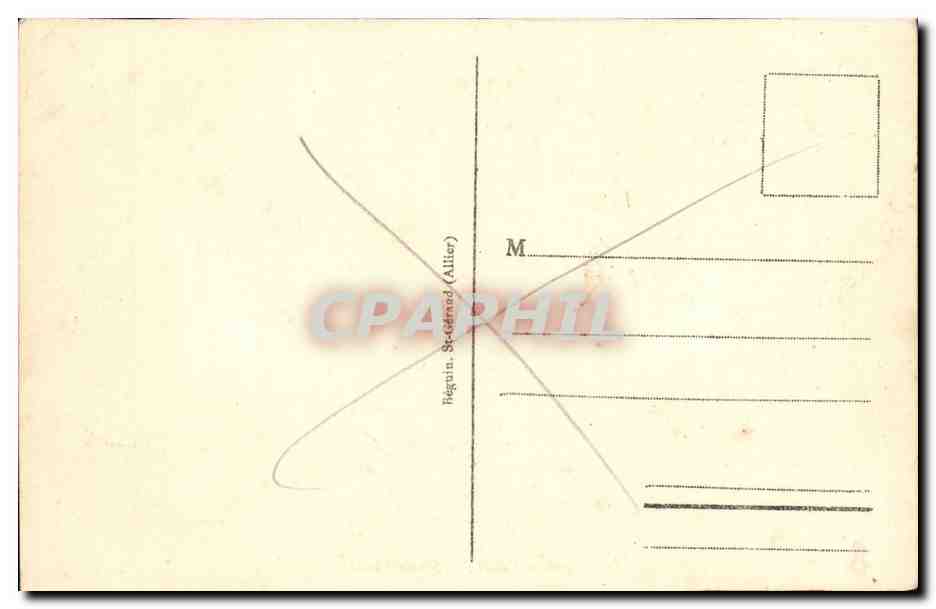 Vichy CPA Source Chomel — Verso