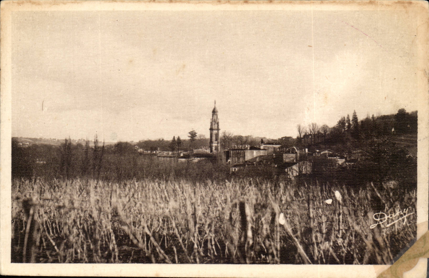 Verdelais CPA Vue panoramique