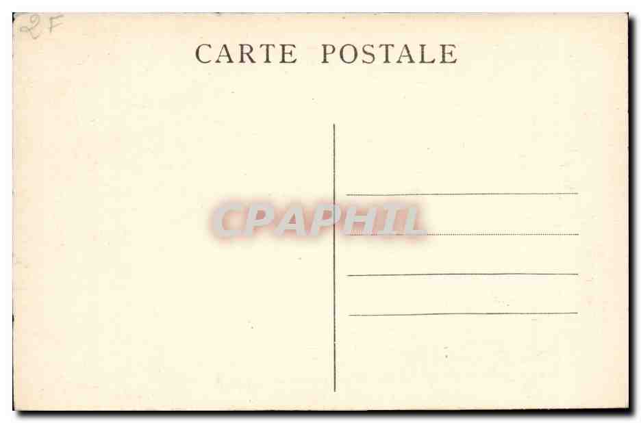 Marseille CPA La cathedrale — Rückseite