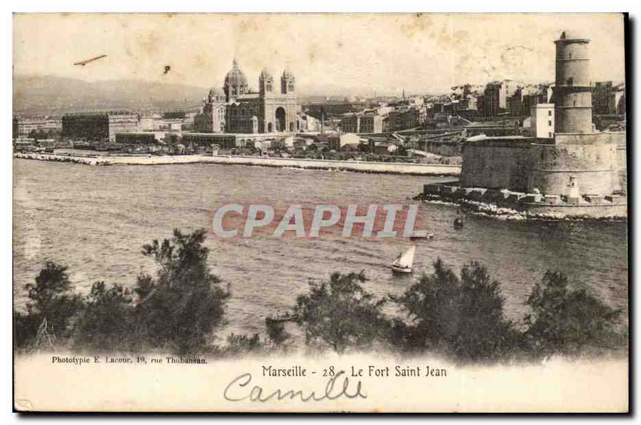 Marseille CPA Le fort Saint Jean