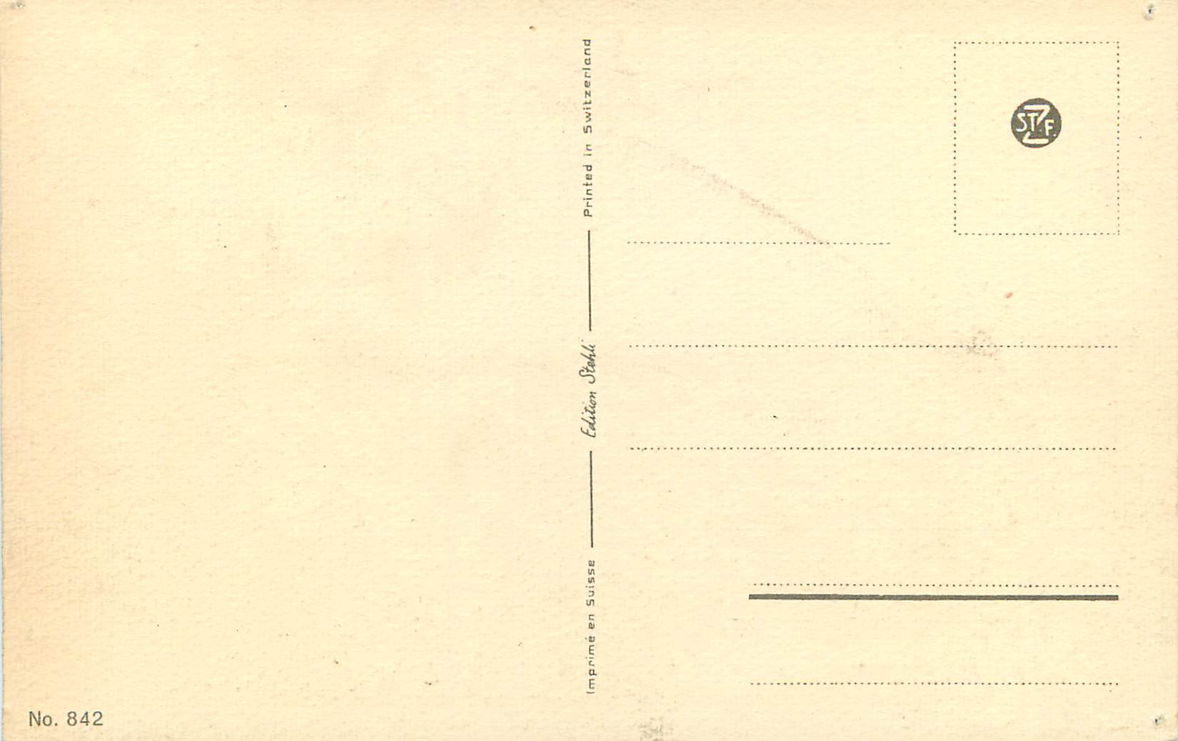 CPA Arbres en fleurs — Verso