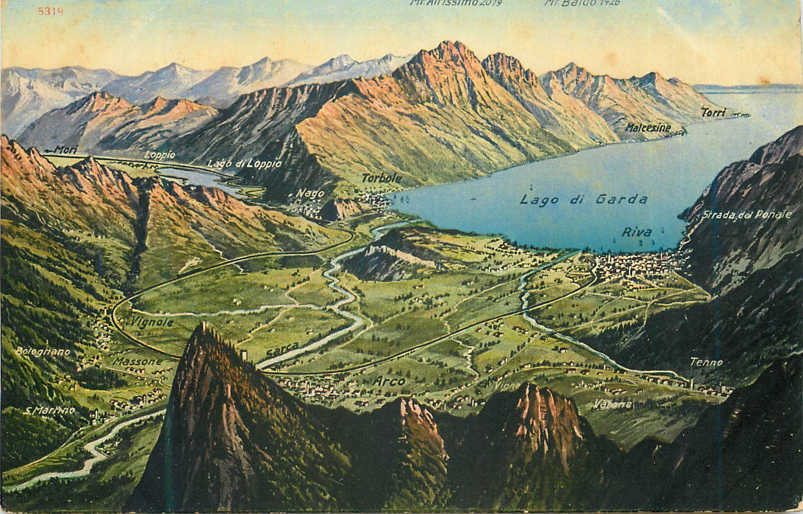 CPA Lago di Garda Paul Bendar Zurich