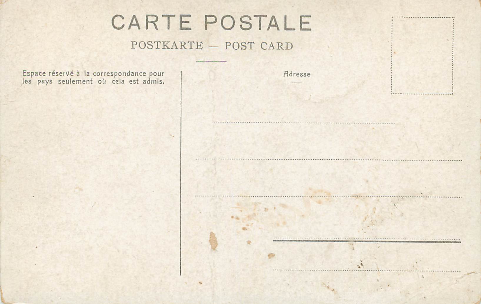 CPA Martigny Vallee de Bagnes Gd St Bernard et route de Chamonix — Rückseite