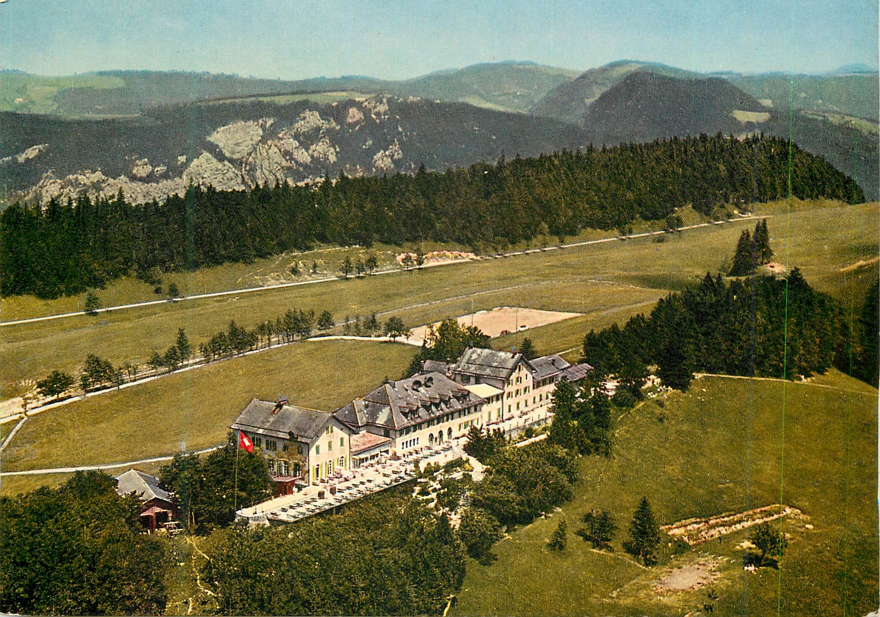 CPM Hotel Kurhaus Weissenstein ob Solothurn m u M Blick In die Schweiz Sessalahn Tel
