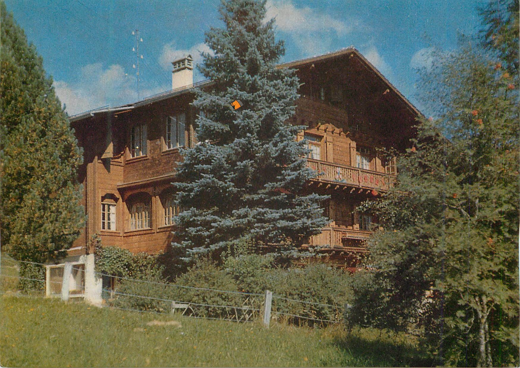CPM Home Le Petit Poucet M et Mme Francois Bernasconi Telephone Chesieres Villars Suisse