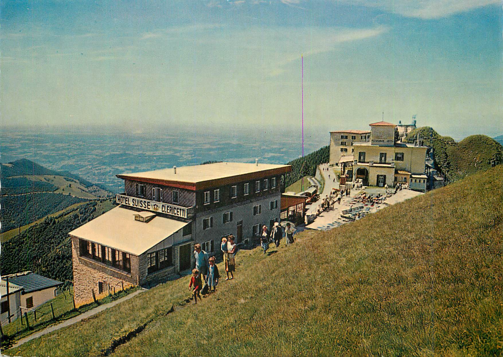 CPM Alberghi Monte Generoso Vetta m s m