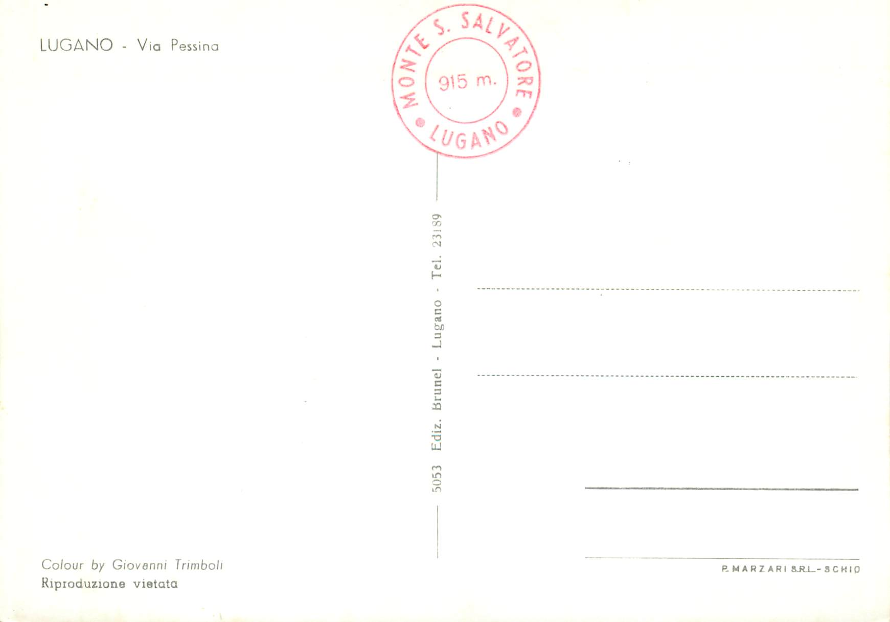 CPM Lugano Via Pessina — Rückseite