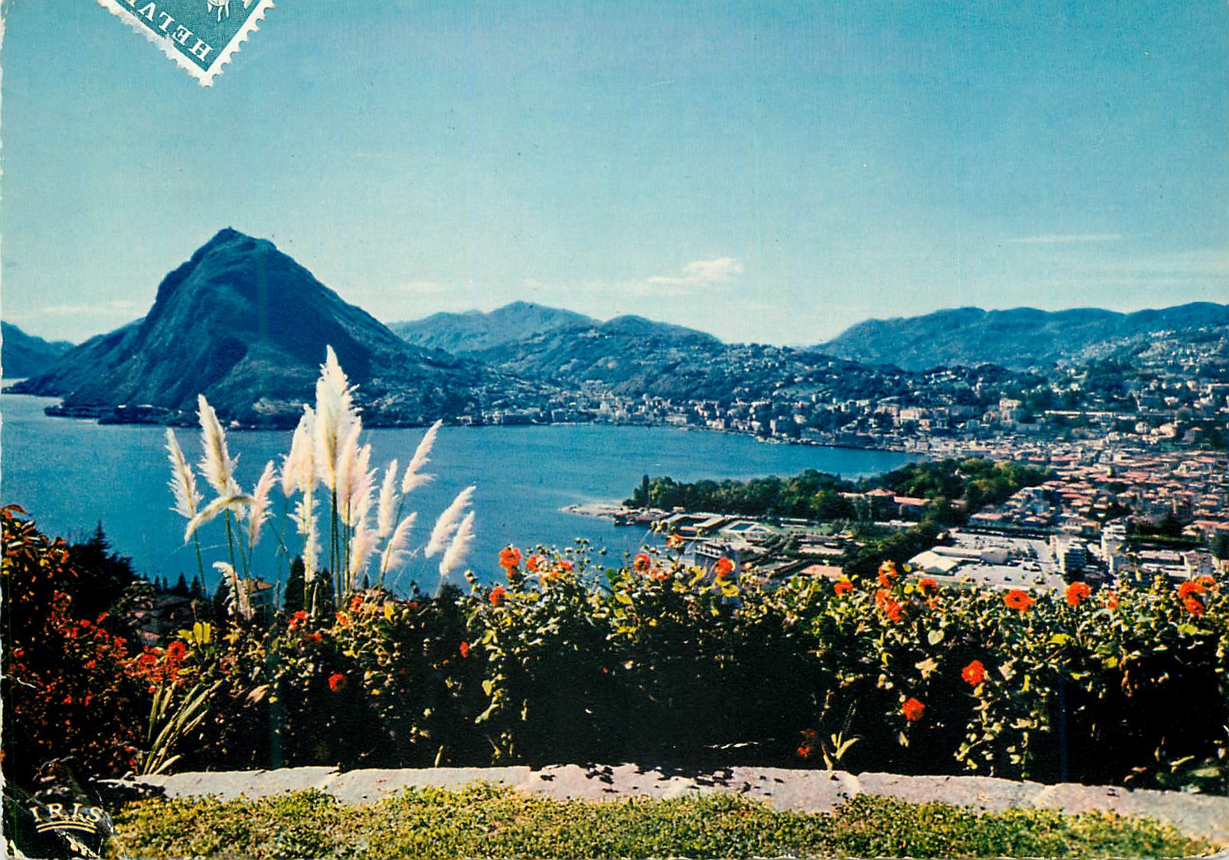 CPM Lugano Panorama Ed Beccarelli C Lugano Foto a colori di A pancaldi