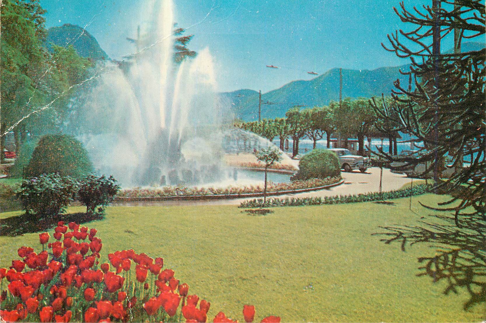 CPM Lugano Plazza Manzoni La fontana