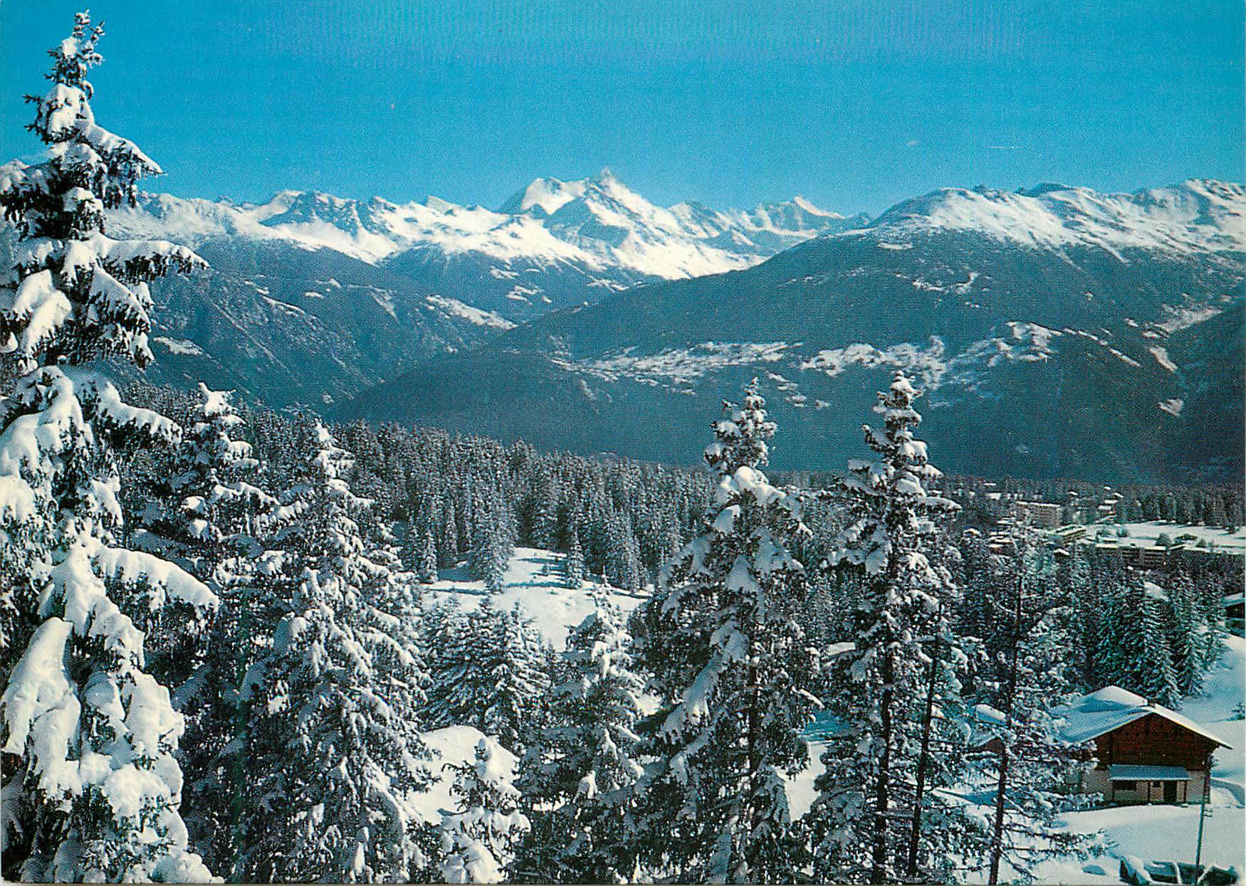 CPM Montana Crans alt Les Plans Mayens et les alpes velaisannes