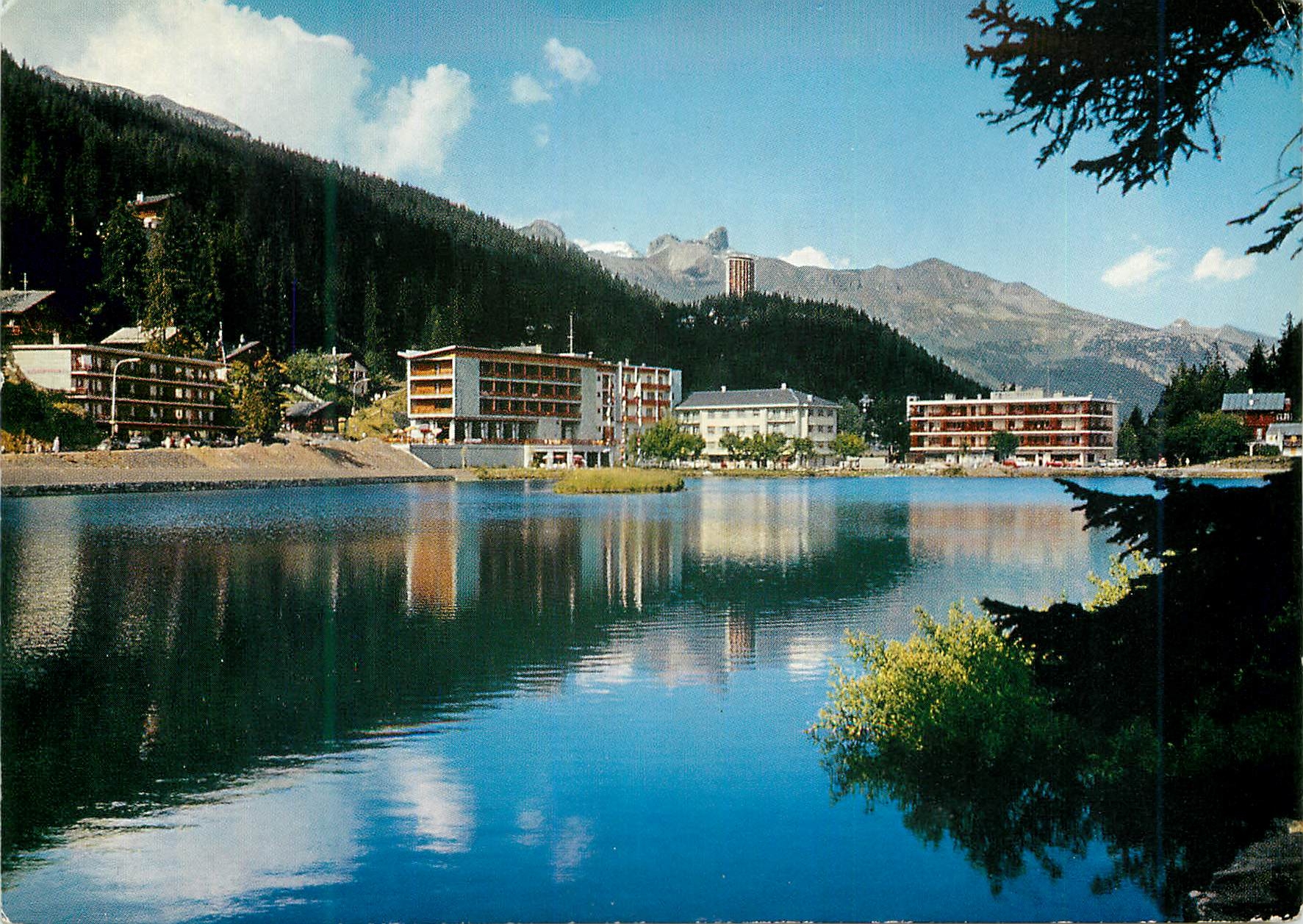 CPM Montana Valaisannes le lac de Grenon Imprime en Suisse