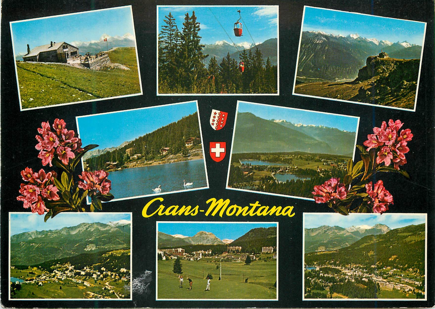 CPM Crans Montana Photoglob Wehrli S A Zurich Vevey