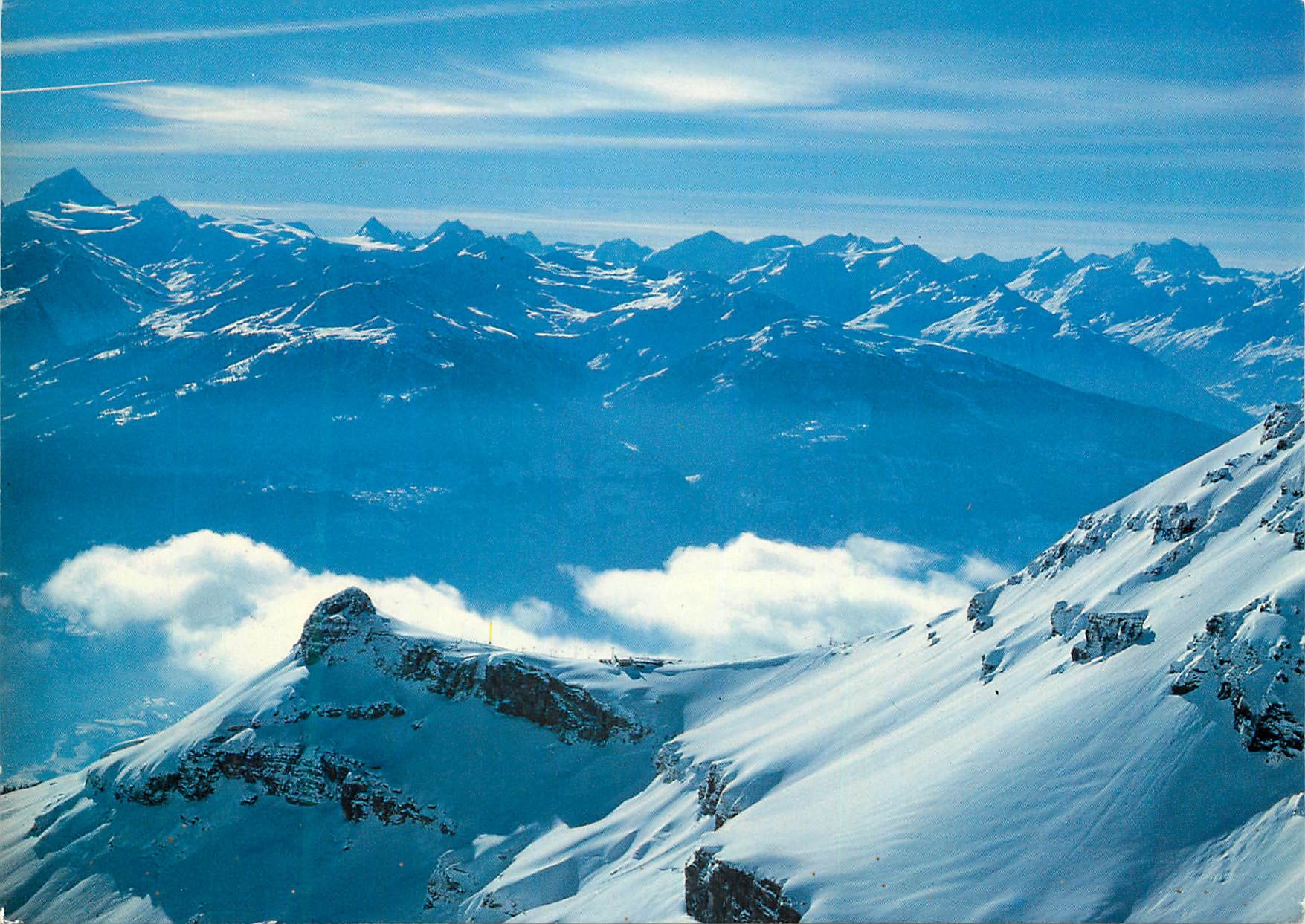 CPM Schweiz Suisse Switzerland Montana Crans alt Petit Bonvin alt m Alpes Valaisannes