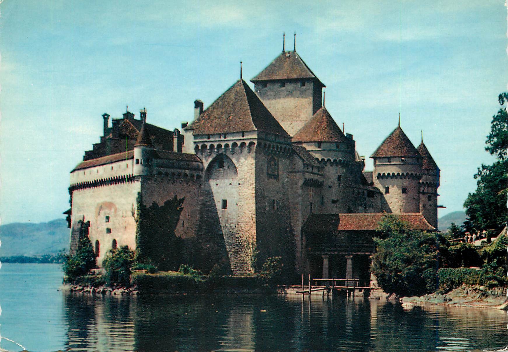 CPM Lac Leman Le Chateau de Chillon Reproduction interdite