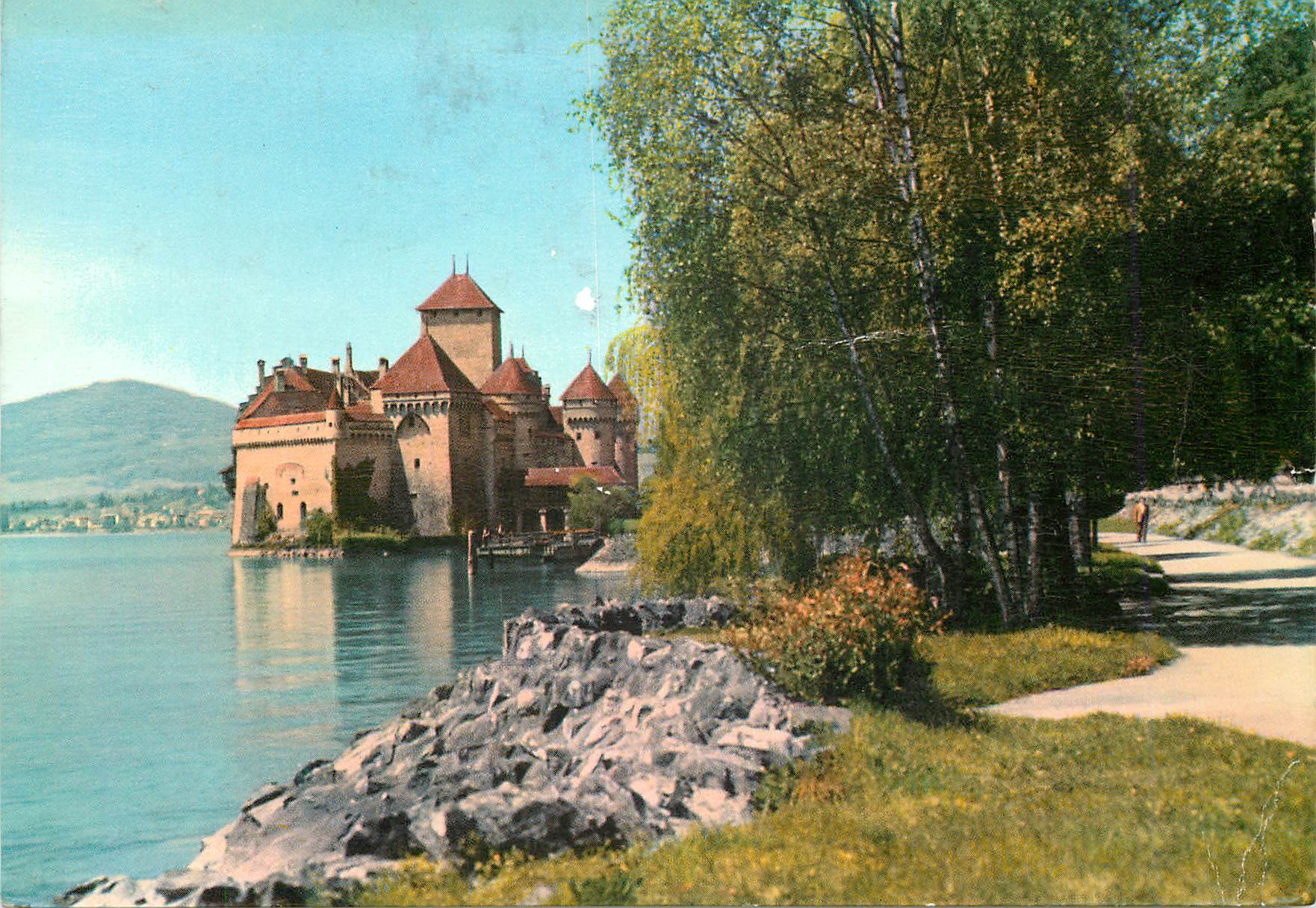 CPM Montreux Chateau de Chillon Castello di Chillon Schloss Chillon