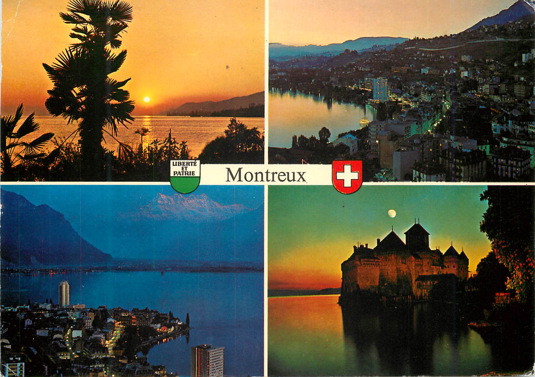 CPM Montreux Liberte et Patrie Schweiz Suisse Switzerland Montreux Edition Photoglob S A Zurich Vevey