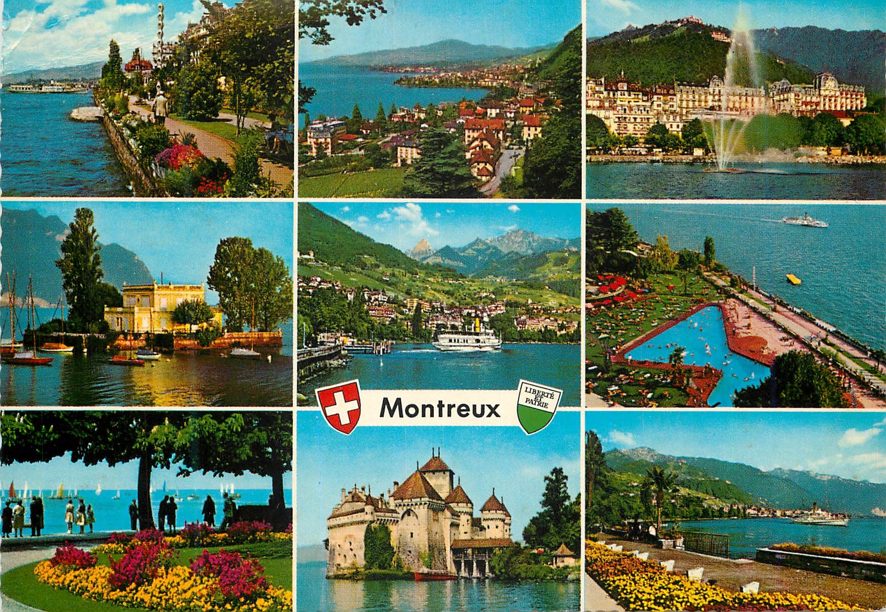 CPM Montreux Liberte et Patrie Helvetia