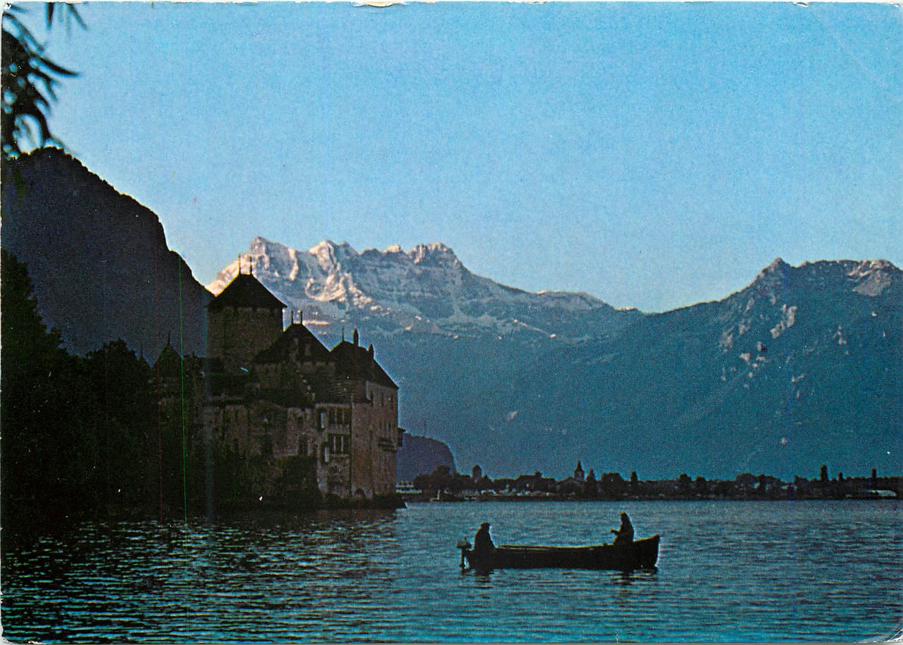 CPM Chateau de Chillon et les Dents du Midi Helvetia