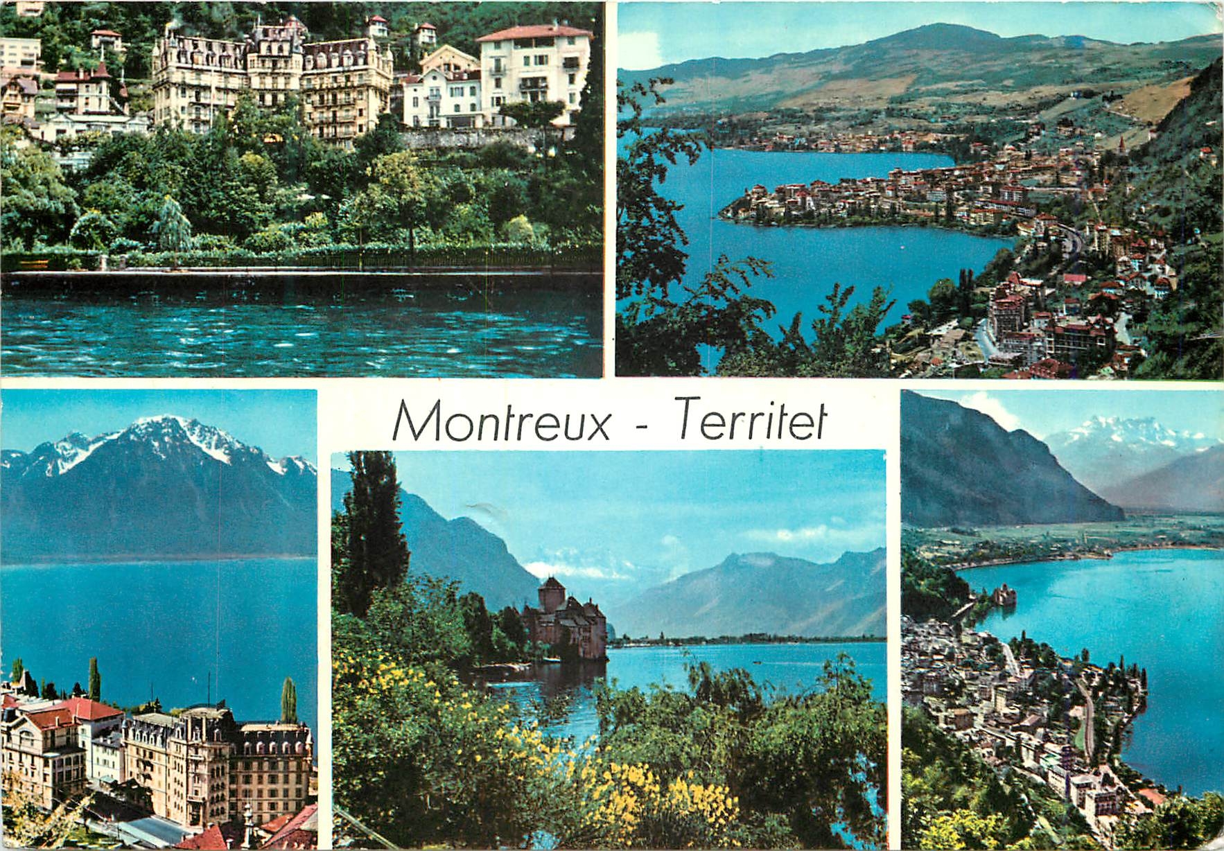 CPM Montreux Territet Republique Francaise