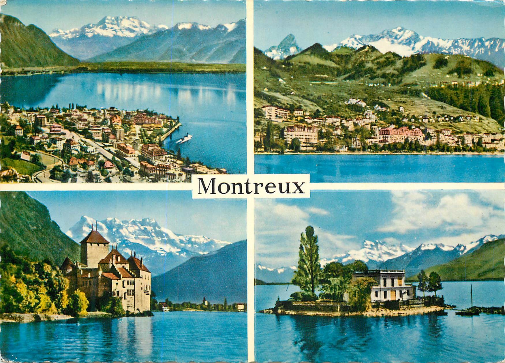 CPM Montreux Ersacolor Edition Perrochet Loussanne