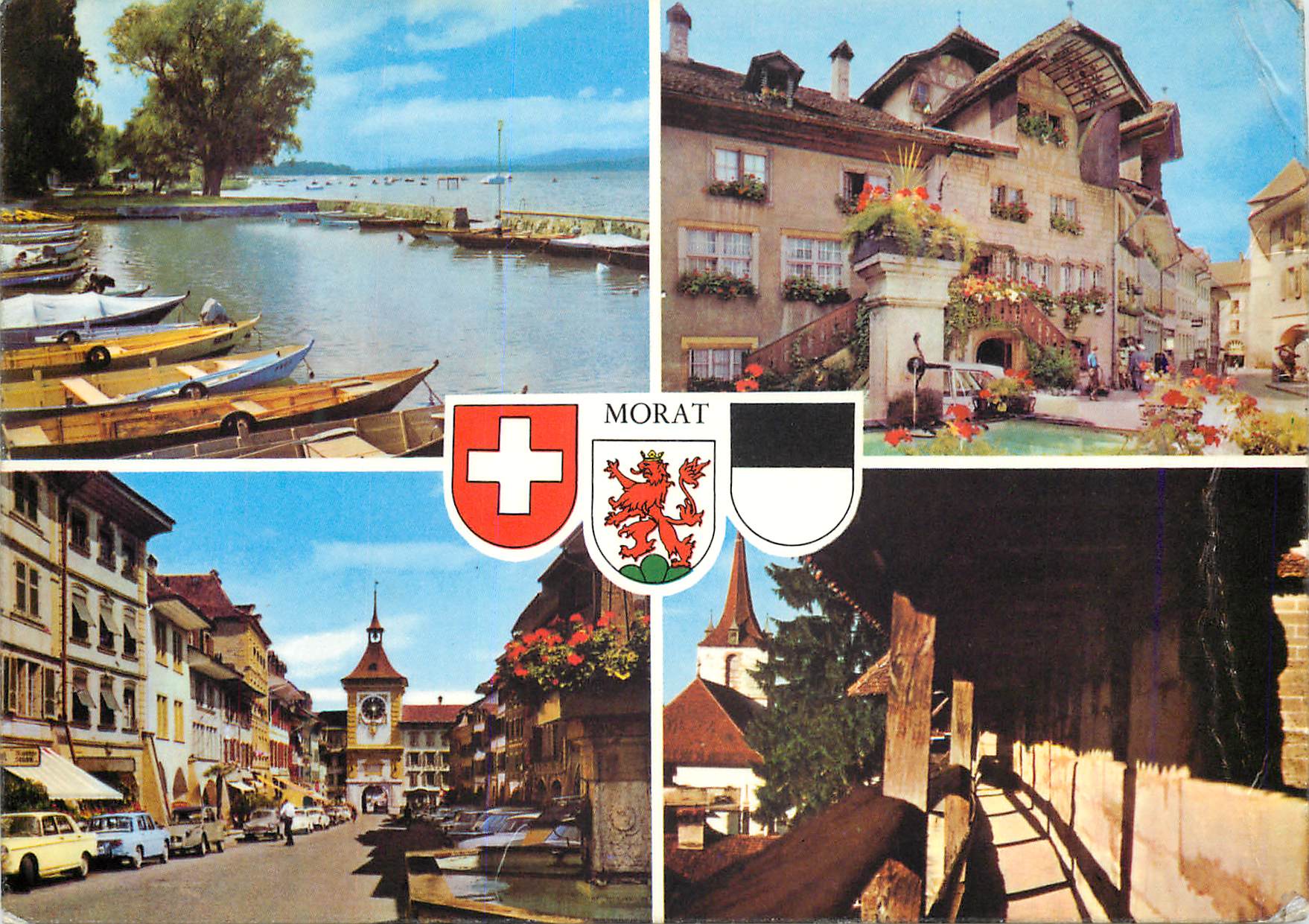 CPM Morat Morat Murten Impression La Chaux de Fonds Helvetia