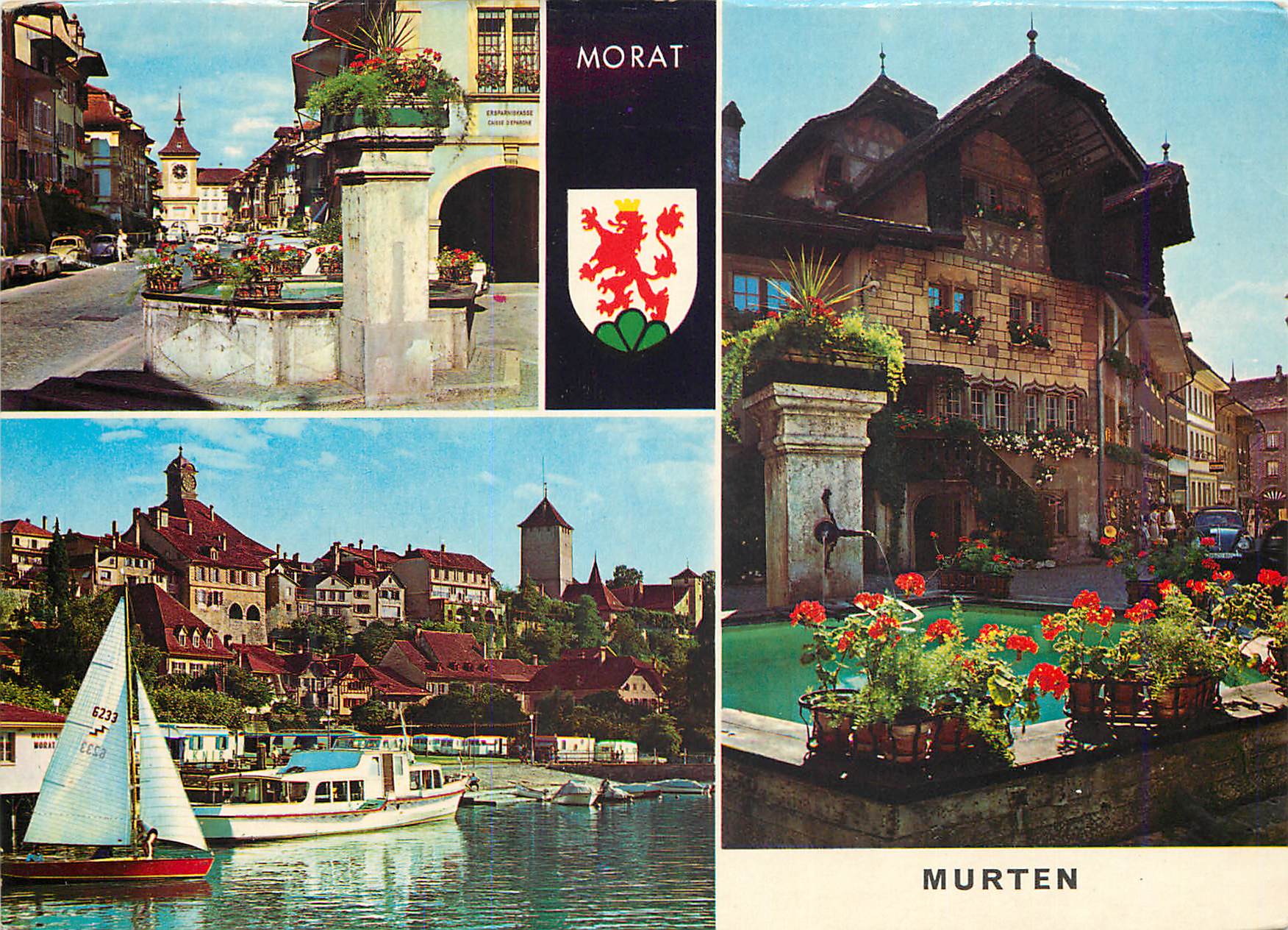 CPM Morat Murten S O S Amitie Pau Pyrenees Atlan Linda Color S A Geneve