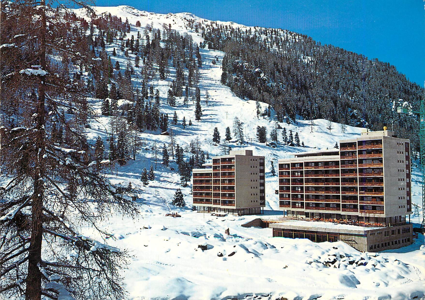 CPM Station de Super Nendaz Valais Helvetia Imprime en Suisse