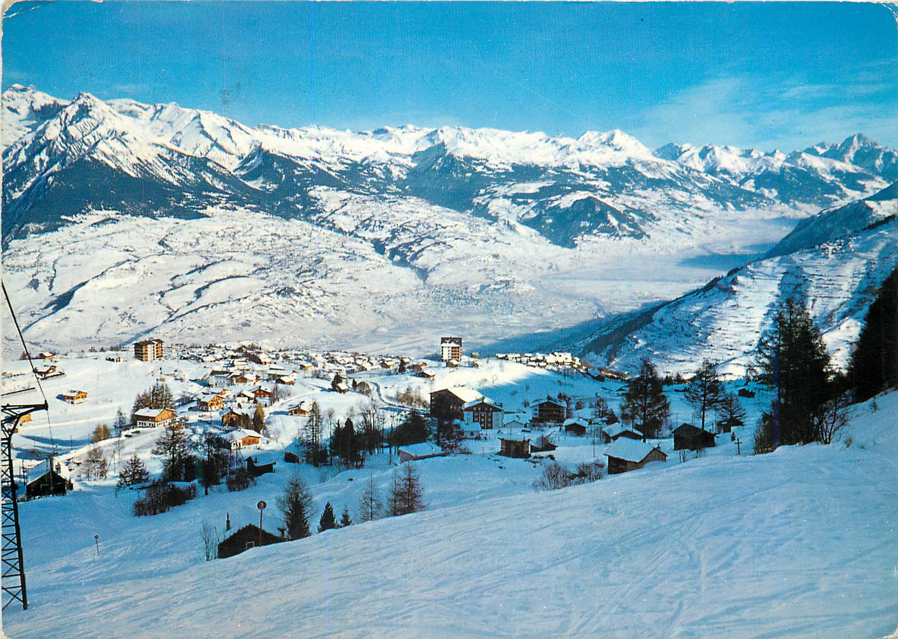 CPM Station de Haute Nendaz Valais Sion Centre Touristique Helvetia Landesplanung Amenagement Sistemazione Nationale