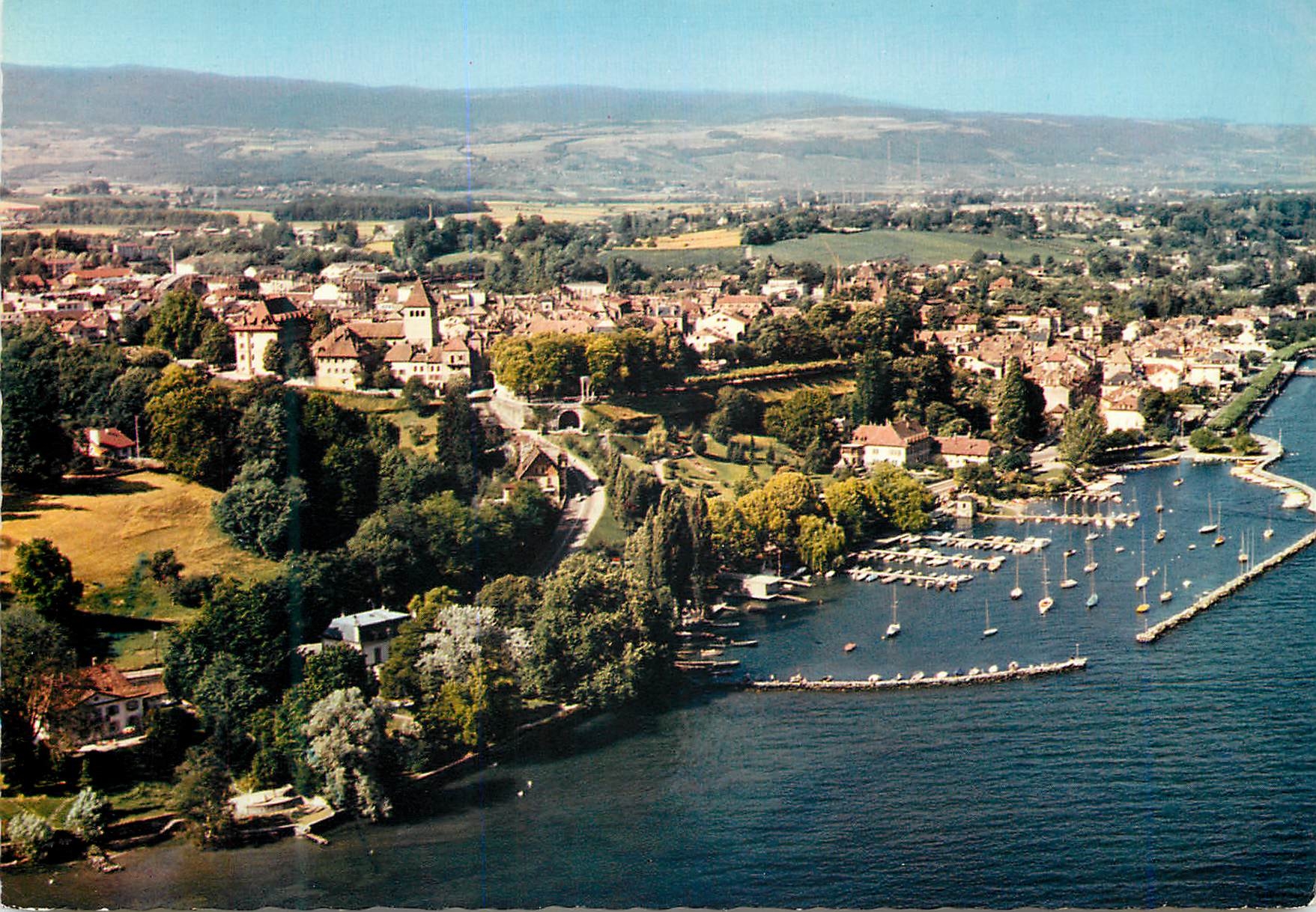 CPM Nyon Vue aerienne Reproduction interdite Iris Mexichrome