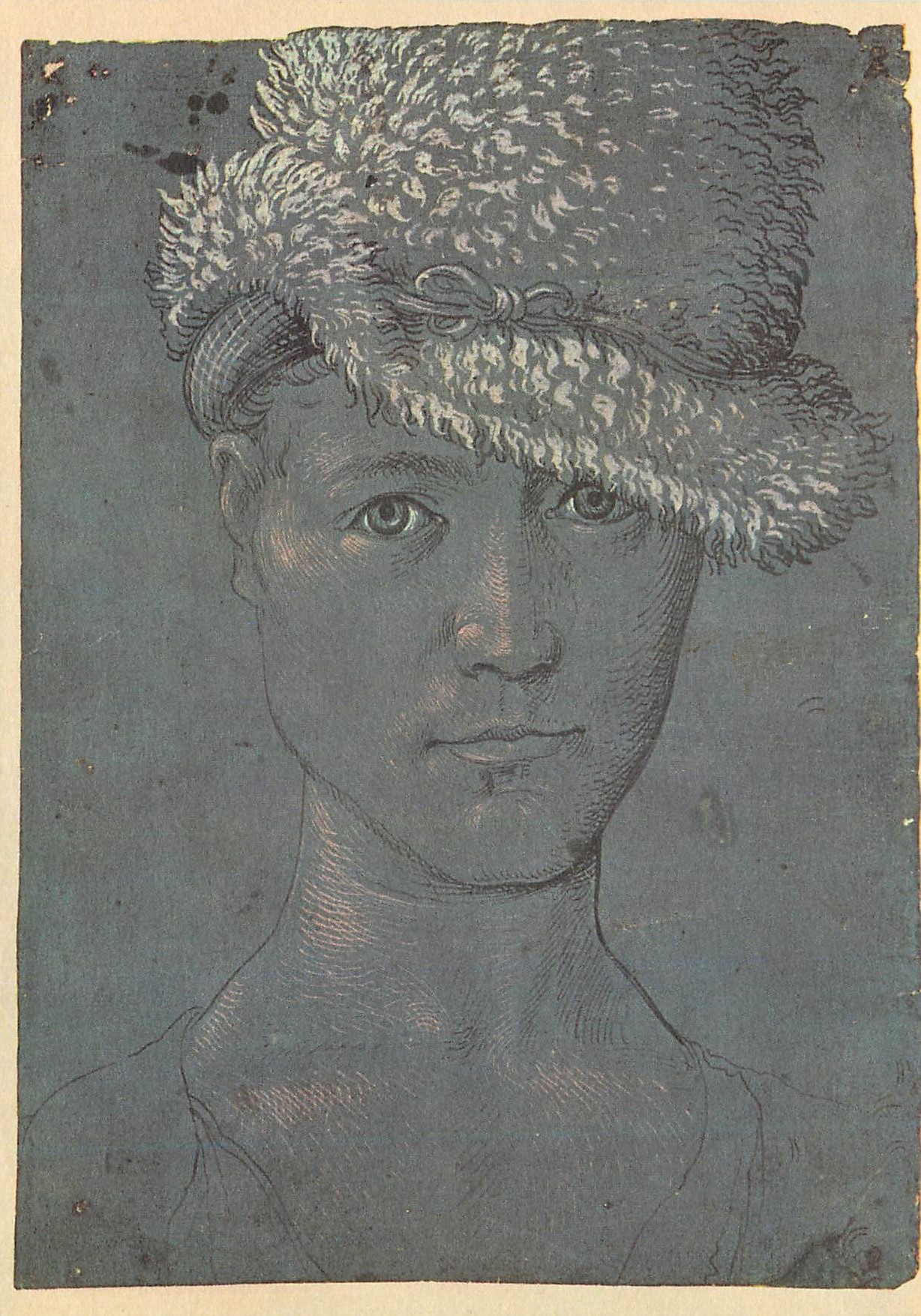 CPM Hans Baldung gen Grien Selbstbildnis Autoportrait Kunstmuseum Basel Kupferstichkabinett Verlag Offentliche Kunstsamm