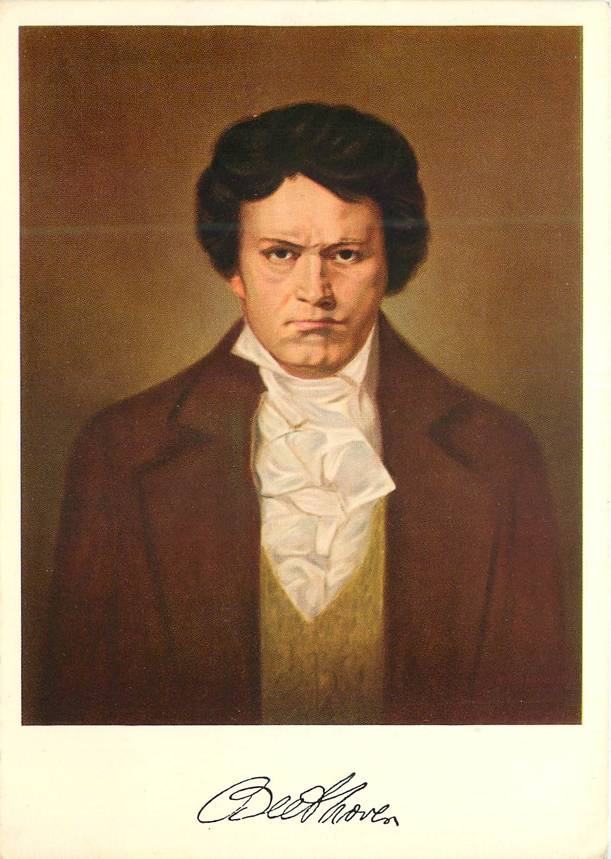 CPM Beethoven Kunstslerpostkarte Collection d Art Suisse N Poinkovsky Ludwig Beethoven