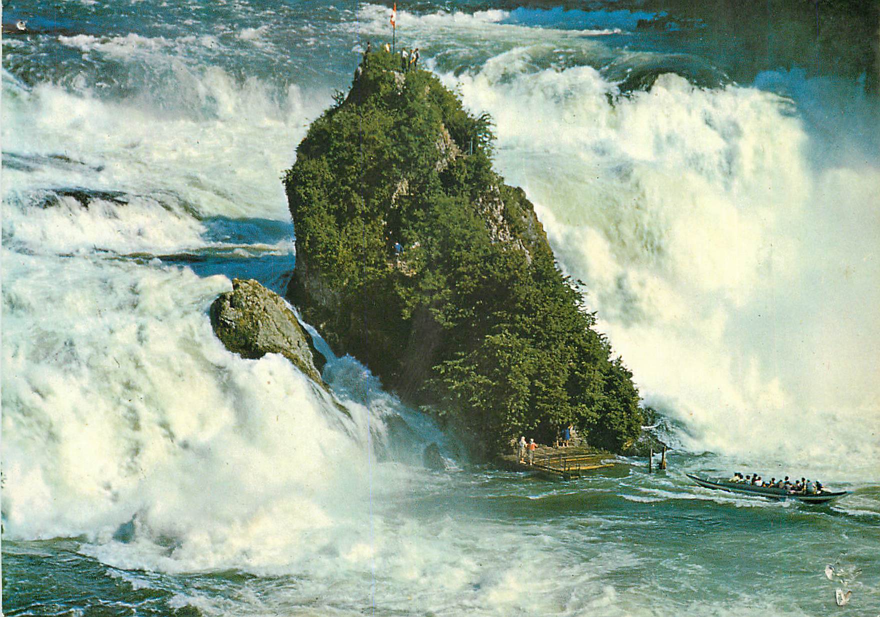 CPM Rheinfall bei Neuhaussen Schloss Laufen am Rheinfall