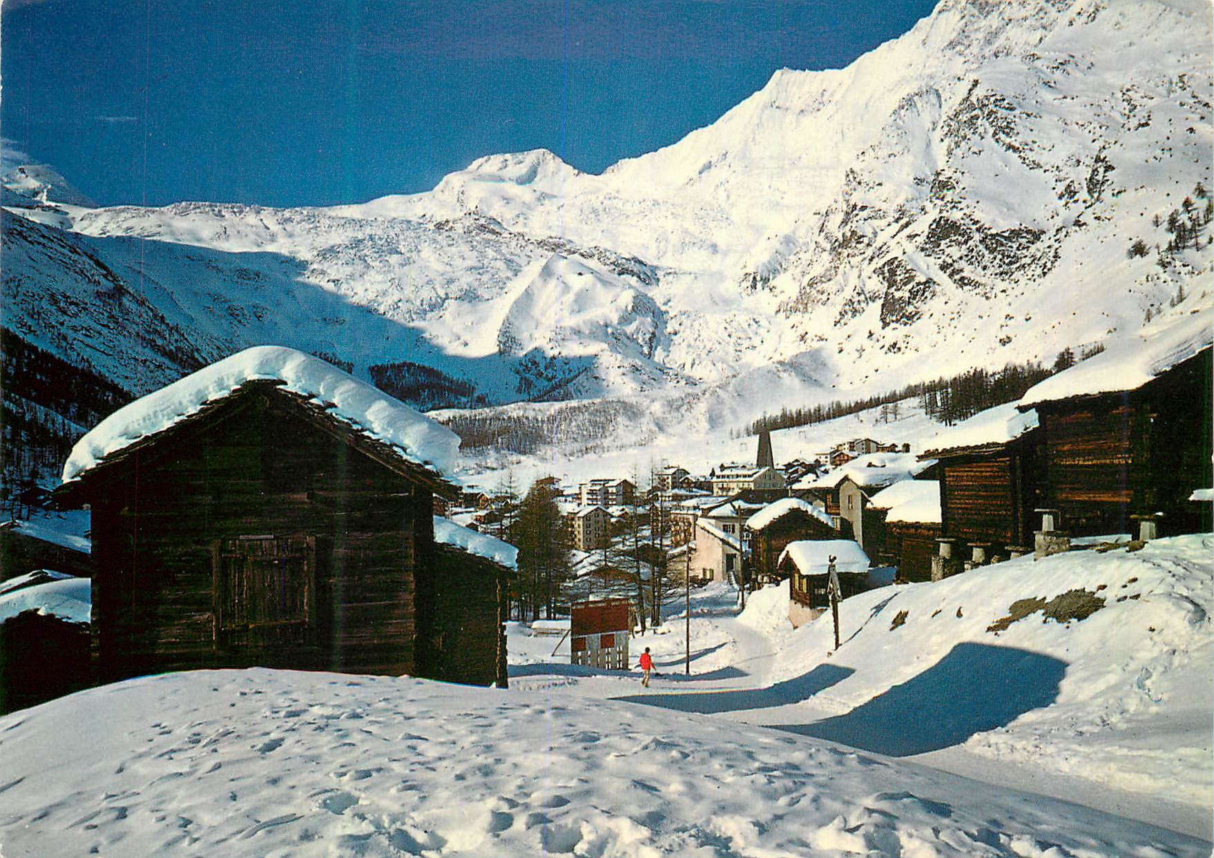 CPM Saas Fee Wallis Allalinhorn Alphubel Taschhorn Feegletscher